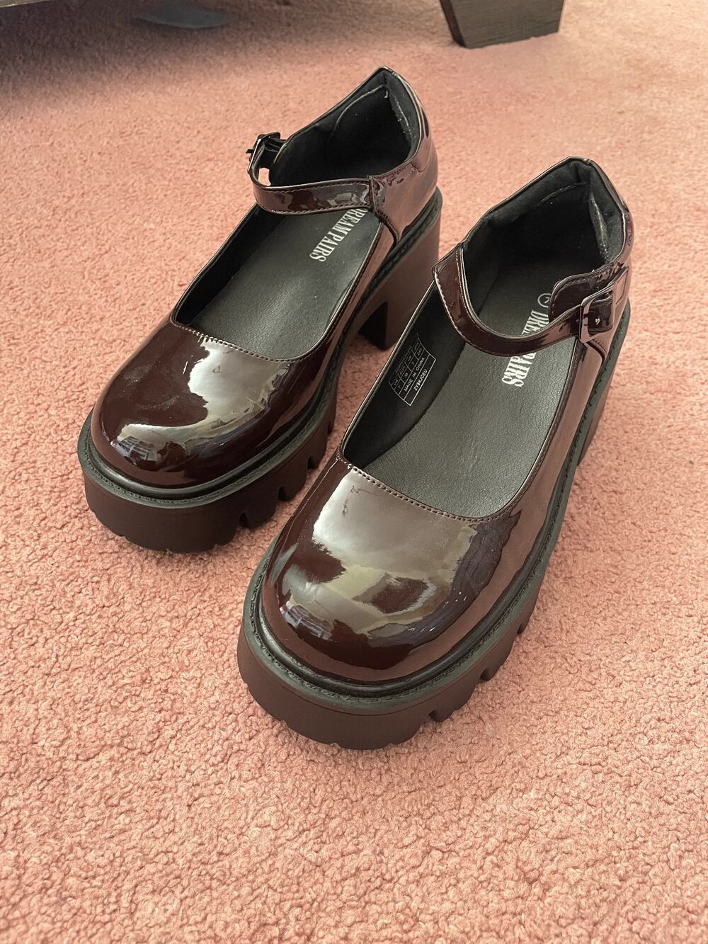 Brown Mary Jane Shoes | US 7 / Fits 8–8.5
